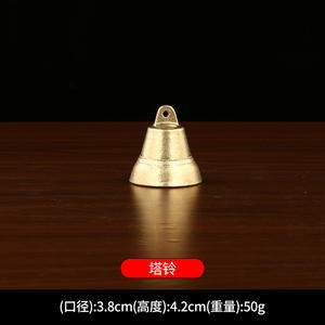 塔式家用门铃工艺品铜大教堂钟出售认证耐用黄铜门铃船舶雾钟 - Product Image 4