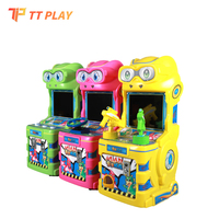 Machine de jeu d'arcade à monnayeur en métal et plastique pour enfants, avec tickets de rédemption, billes et pistolets, jeu de voiture, divertissement familial