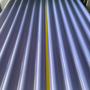 Láminas de Techo Corrugadas de PVC de 1.49 kg, Resistentes al Calor, Diseño Industrial, Transparentes, Resistentes a la Corrosión, 6 Pies - Product Image 1