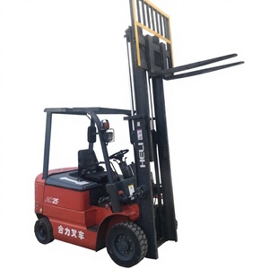 Electric <b>Forklift</b> Heli 2.5Ton 3 Meter Used Electric <b>Forklift</b> 48V Low Price - Product Image 1