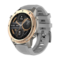 Reloj Inteligente Deportivo TKYUAN con GPS, Resistente al Agua 5ATM, Monitor de Ritmo Cardíaco, Oxígeno en Sangre, Altímetro, Brújula, para Hombre