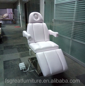Luxury Modern Blue Leather Facial <b>Bed</b> Silver Stainless Steel Base Electric <b>Second</b> <b>Hand</b> Massage Tables for Sale in Israel - Product Image 6