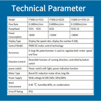 Ditrontech pompe doseuse domestique de haute précision à grand débit automatique pompe péristaltique pour détergent à lessive