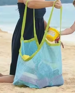 Wholesale Beach Bag <b>Foldable</b> Portable Mesh Swimming for Children Toy <b>Baskets</b> Storage Outdoor Waterproof Bags - Product Image 4
