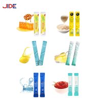 Petite machine de conditionnement de liquide de sauce en bâton de sac de sachet de miel Machine de remplissage de miel visqueux multifonction automatique pour huile