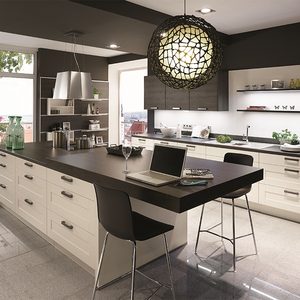 Muebles de Cocina Personalizados para Toda la Casa, Color Personalizado, Madera Contrachapada, Estilo Americano Moderno, Juego Completo con <span class=keywords><strong>Bisagras</strong></span> y Grifo - Product Image 5