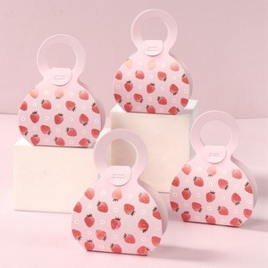 Paquete de 12 Cajas de Dulces con Diseño de Animales de Dibujos Animados, Mariposa, Sirena, Unicornio, Recuerdo de Fiesta, Regalo de Boda, Empaque para <span class=keywords><strong>Chocolate</strong></span> y Galletas - Product Image 3
