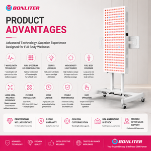 Panel <span class=keywords><strong>de</strong></span> Terapia <span class=keywords><strong>de</strong></span> Luz Roja <span class=keywords><strong>de</strong></span> Cuerpo Completo <span class=keywords><strong>de</strong></span> 1500W, Dispositivo <span class=keywords><strong>de</strong></span> Terapia LED Infrarroja <span class=keywords><strong>de</strong></span> 7 Longitudes <span class=keywords><strong>de</strong></span> Onda para Bienestar, Fitness y Recuperación - Product Image 4