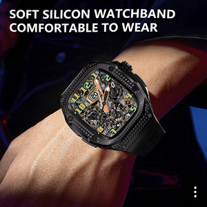 Custodia in acciaio inossidabile 316L di lusso con strass per Apple Watch Ultra 2/Ultra 49mm robusto copri orologio protettivo militare in metallo - Product Image 3