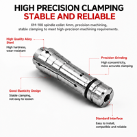 Xhorse3D D4 Spindle Collet untuk Desktop 5-Axis CNC Machining Center Aksesori Pemegang Alat Presisi