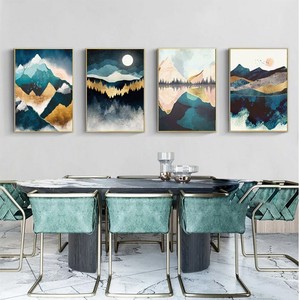 Arte della parete moderna pittura su tela di fiori bianchi <span class=keywords><strong>poster</strong></span> e immagini di tela nordica per la decorazione della casa - Product Image 5