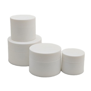 Chất Lượng Cao 10G 15G 20G 30G Trắng Mỹ Phẩm Bao Bì <span class=keywords><strong>Jar</strong></span> Nhỏ Nhựa <span class=keywords><strong>PP</strong></span> Kem <span class=keywords><strong>Jar</strong></span> Với Vít Cap - Product Image 1