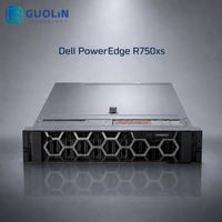 Système de serveur de stockage défini par logiciel pour entreprises, serveur en rack 2U Dell PowerEdge R750xs d'origine préinstallé avec processeur Intel Xeon