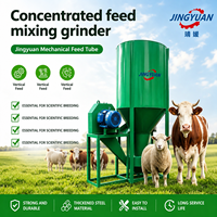 Nouveau mélangeur-broyeur vertical en acier au carbone pour aliments pour volailles à haute productivité