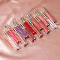 Rouge à lèvres liquide crémeux mat en forme de balle, 70 couleurs, marque privée, longue tenue, sans cruauté