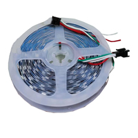 Оптовая Продажа с фабрики DC12V 4 провода Smart Series RGB + IC smd 5050-60LEDs светодиодные гибкие ленты
