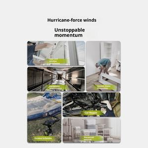 Souffleur de poussière sans balais à batterie lithium WU093.9, qualité industrielle, petit sèche-cheveux, souffleur de poussière, collecteur de poussière, autres outils pneumatiques - Product Image 4