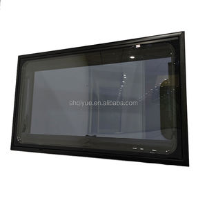 AHQIYUE Rv Motorhome Camper Van Accesorios 700x400mm Ventana lateral de acrílico con persiana solar y red antimosquitos - Product Image 6