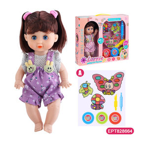 EPT-muñeco Musical personalizado para niños, juguete <span class=keywords><strong>de</strong></span> princesa con insectos <span class=keywords><strong>de</strong></span> colores, barro y <span class=keywords><strong>canciones</strong></span>, 28Cm, moda <span class=keywords><strong>de</strong></span> Navidad, nuevo, gran oferta - Product Image 2