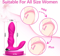 Vente en gros d'usine, plug anal à télécommande, masseur de prostate, dispositif de vibration télescopique, appareil de masturbation