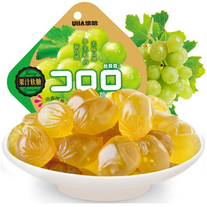 ร้อนขาย <span class=keywords><strong>UHA</strong></span> น้ําผลไม้ลูกอมรสพีชระเบิดเยื่อเบอร์รี่เหนียว 52g - Product Image 5