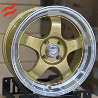 Jantes en alliage d'aluminium SW Gold Cast 16X8.0 5X114.3 4X114.3 ET 20 mm pour voitures particulières HONDA S2000 TOYOTA Nissan