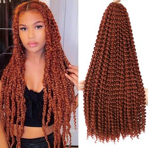 Hot Sell 18inch 22 <strong>Strands</strong> New Fashion Freetress <strong>Hair</strong> Crochet Braid Braids Passion Twist <strong>Hair</strong> Bohemian - Product Image 1