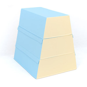 Ensemble <span class=keywords><strong>de</strong></span> <span class=keywords><strong>tapis</strong></span> d'entraînement <span class=keywords><strong>de</strong></span> saut 3-en-1 Soft Plyo Box pour enfants Home Gym School & Outdoor Activities Empilable Weight Upgrade - Product Image 4