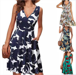 Vestido Maxi <span class=keywords><strong>de</strong></span> Encaje para Mujer 2025 con Bolsillos - Vestido <span class=keywords><strong>de</strong></span> Verano sin Mangas para <span class=keywords><strong>Vacaciones</strong></span> en la Playa, Elegante Vestido <span class=keywords><strong>de</strong></span> Verano con Volantes - Product Image 1