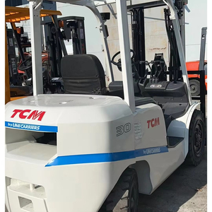 Minicargadora diésel usada japonesa original TCM de 3 toneladas, modelos FD20 y FD30, con horquillas de 1200 mm de longitud, 6 meses de garantía, ¡gran oferta! - Product Image 1