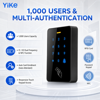 Clavier de contrôle d'accès autonome à écran tactile avec code PIN et carte RFID, 1000 utilisateurs, pour entrée de porte, fabricant chinois