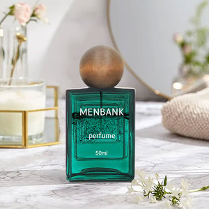 Stocks d'usine prix bon marché bouteilles de parfum 50ml 100 ml bouteille de parfum avec couvercles en or argent - Product Image 2