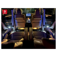 Nouvelles pièces intérieures VIP pour Alphard Série 40, kit carrosserie amélioré avec éclairage d'ambiance LED laser 128 couleurs, RHD LHD, garantie 1 an
