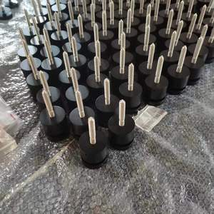 تصميم مجاني من إينوكس لدرابزين زجاجي مقسى، حوامل زجاجية دائرية من الفولاذ المقاوم للصدأ 316 لنظام الدرابزين الزجاجي - Product Image 3