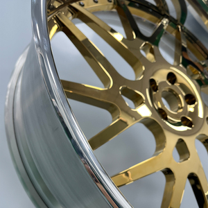 Jantes forgées Mforged de luxe 2 ou 3 pièces 24" 26" 28" 30" à lèvre inversée et concave profonde pour voitures particulières, compatibles OEM pour marques de jantes - Product Image 3