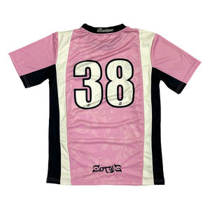 Soccer Jersey <strong>Maker</strong> Custom High Quality Embroidery <strong>Logo</strong> Fashion Design Patchwork Mesh Quick Drying Streetwear <strong>Football</strong> Shirts - Product Image 3