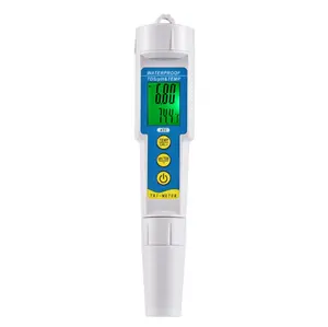 Mini probador de calidad del agua 3 en 1, Monitor de calidad del agua multiparámetro, medidor de ph-986, acidómetro, dispositivo de análisis de calidad del agua