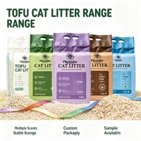 Litière pour chat en gel de silice Micoodor Crystal, contrôle des odeurs, faible teneur en poussière, vente en gros