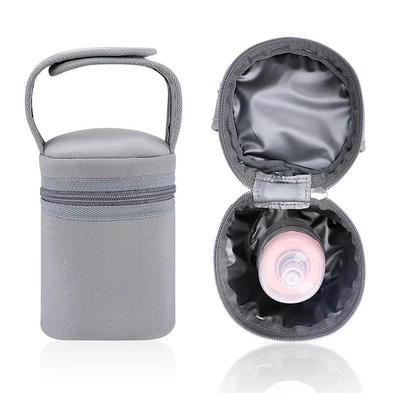 OEM Baby flasche Isolierung Kühltaschen Neopren Muttermilch Thermische Tragetaschen für Reisen im Freien Wasserdichter Kühlschrank Eis beutel