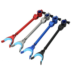 Famous Enterprises Fishing Rod Holder Aluminum Magnesium Alloy Anti Slip Rear Mounted Turret <b>Bracket</b> For Fishing Rods - Product Image 4
