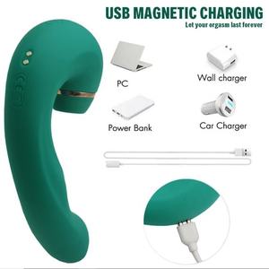 <span class=keywords><strong>Anneau</strong></span> vibrant en silicone+ABS alimenté par USB, point G, clitoridien, gode portable pour femmes, 10 modes de vibration, 100% étanche - Product Image 4