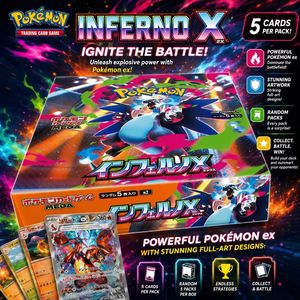 Nouvelles cartes japonaises pour M2 Inferno X TCGed, série de jeux de cartes à collectionner, boîte de boosters en papier, jouet pour enfants à partir de 4 ans, M2 1. 100% Authentique - Product Image 1