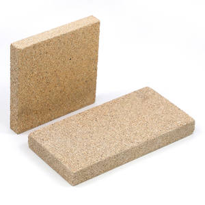 <span class=keywords><strong>Plaque</strong></span> réfractaire de revêtement de poêle de cheminée résistante aux hautes températures de panneau isolant de <span class=keywords><strong>vermiculite</strong></span> ignifuge pour l'isolation thermique - Product Image 5