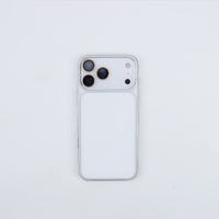 Coque de téléphone magnétique rigide avec animation pour iPhone 17 Pro, design de bouton IA, accessoire de téléphone portable pour iPhone 17 Pro Max