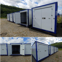 Conteneur de stockage modulaire préfabriqué mini empilable de 6 pieds, portable et compact, idéal pour une maison conteneur mobile