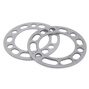 Universal de aluminio negro rueda de coche neumático espaciador adaptador cuñas placa 3-10mm 4x10 0/114.3 5x100 0/108/114.3/120 - Product Image 4