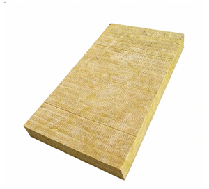 Rock Wool Rectangular Rigid Heat Insulation Panel <b>Sheet</b> Eco-Friendly Wall Soundproof Thermal Insulation for Hotel Roofs - Product Image 4
