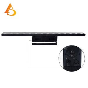 Luz LED de pared DMX de aluminio de 14 piezas con iluminación blanca cálida, luces DJ para discoteca - Product Image 5