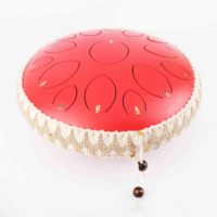 Made in China hohe Kosten Leistung rot 14 Zoll 15 Ton Tank Handpan Trommel Spielzeug Hunk Drum Stahl Zungen trommel