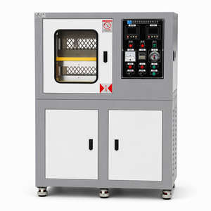 Vulcanisateur de laboratoire automatique ZS-406 pour le moulage par compression du caoutchouc, la préparation de feuilles, les tests de composés et le <span class=keywords><strong>d</strong></span>éveloppement de matériaux - Product Image 1